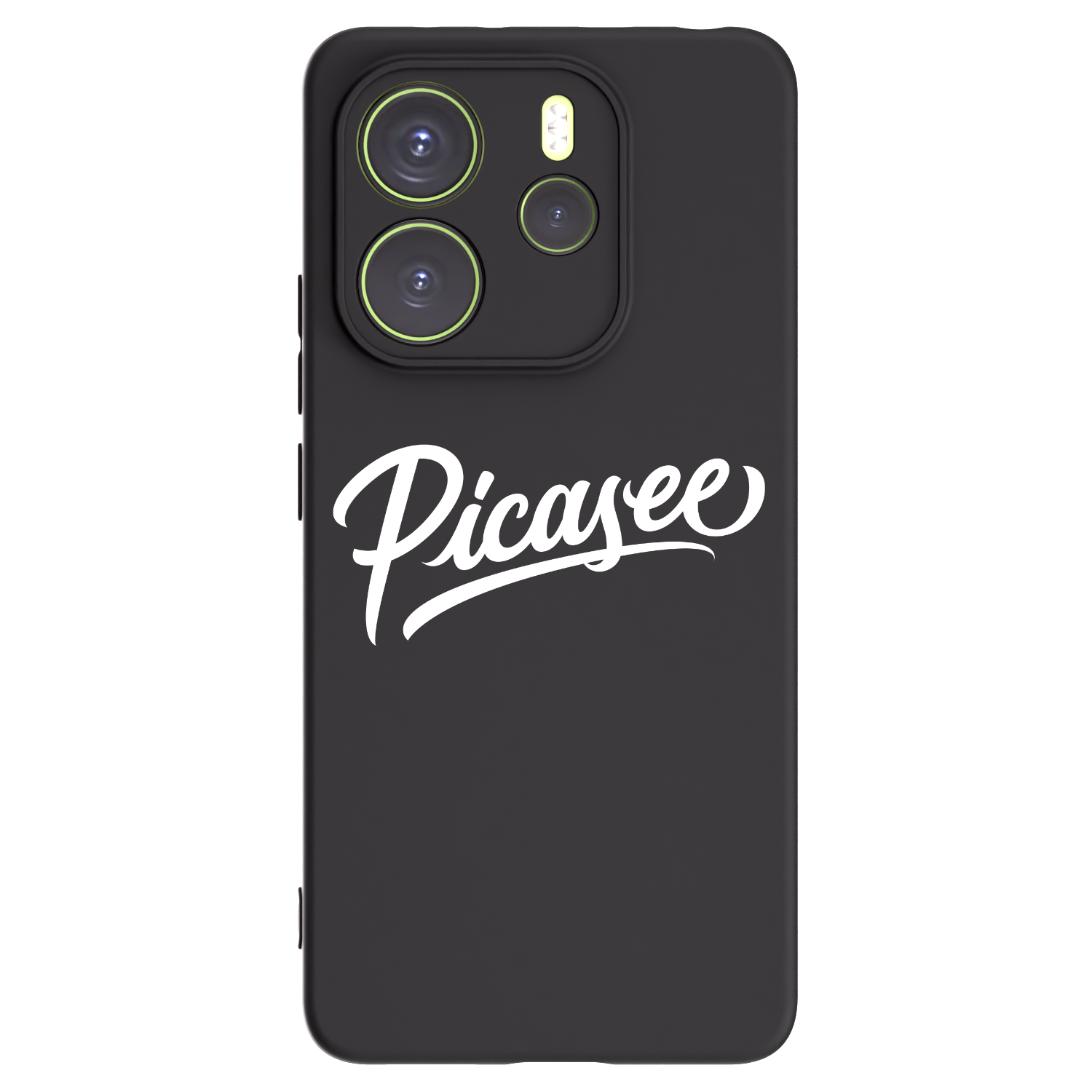 Picasee silikonový černý obal pro Xiaomi Redmi Note 14 4G - Picasee - old logo - white