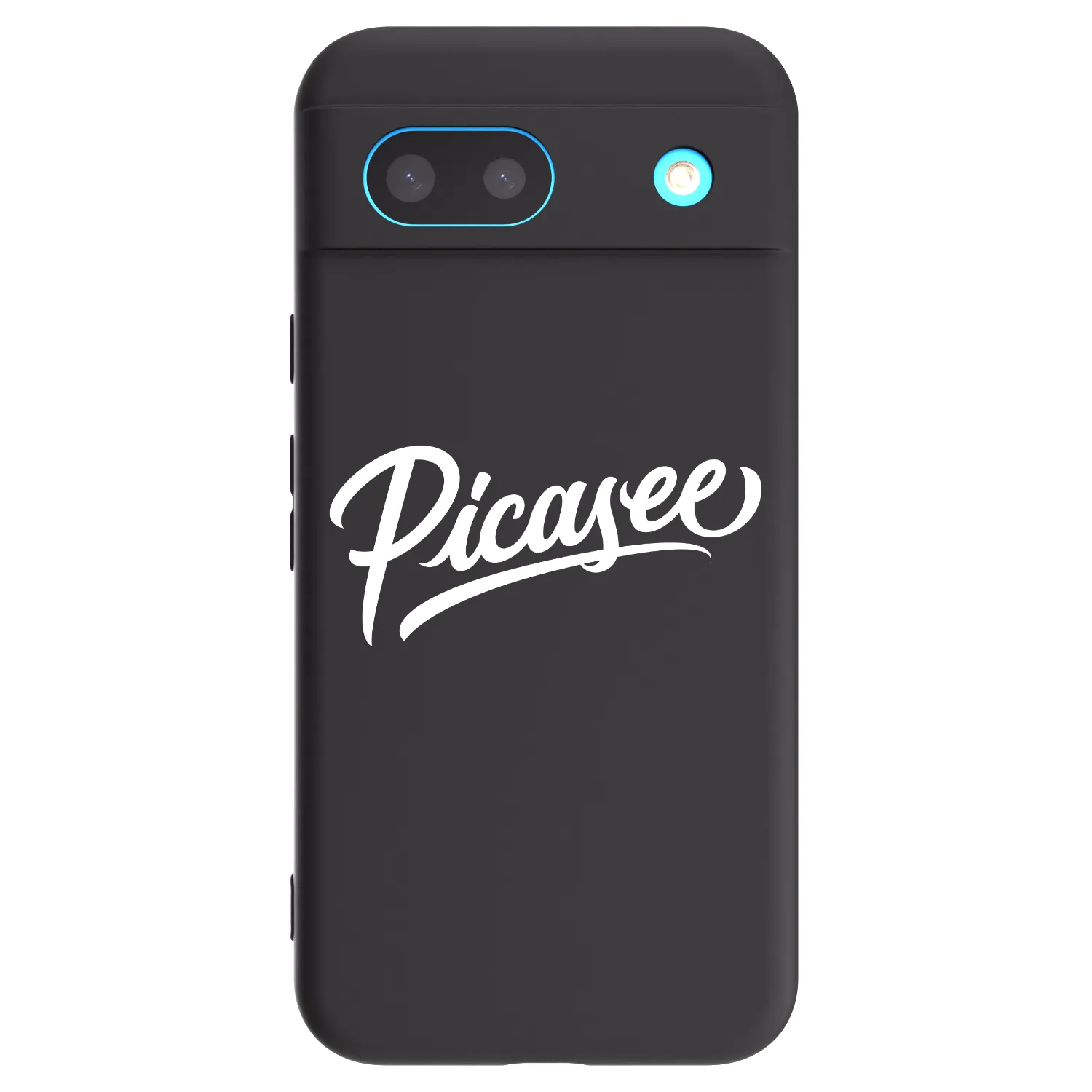 Picasee silikonový černý obal pro Google Pixel 8 - Picasee - old logo - white