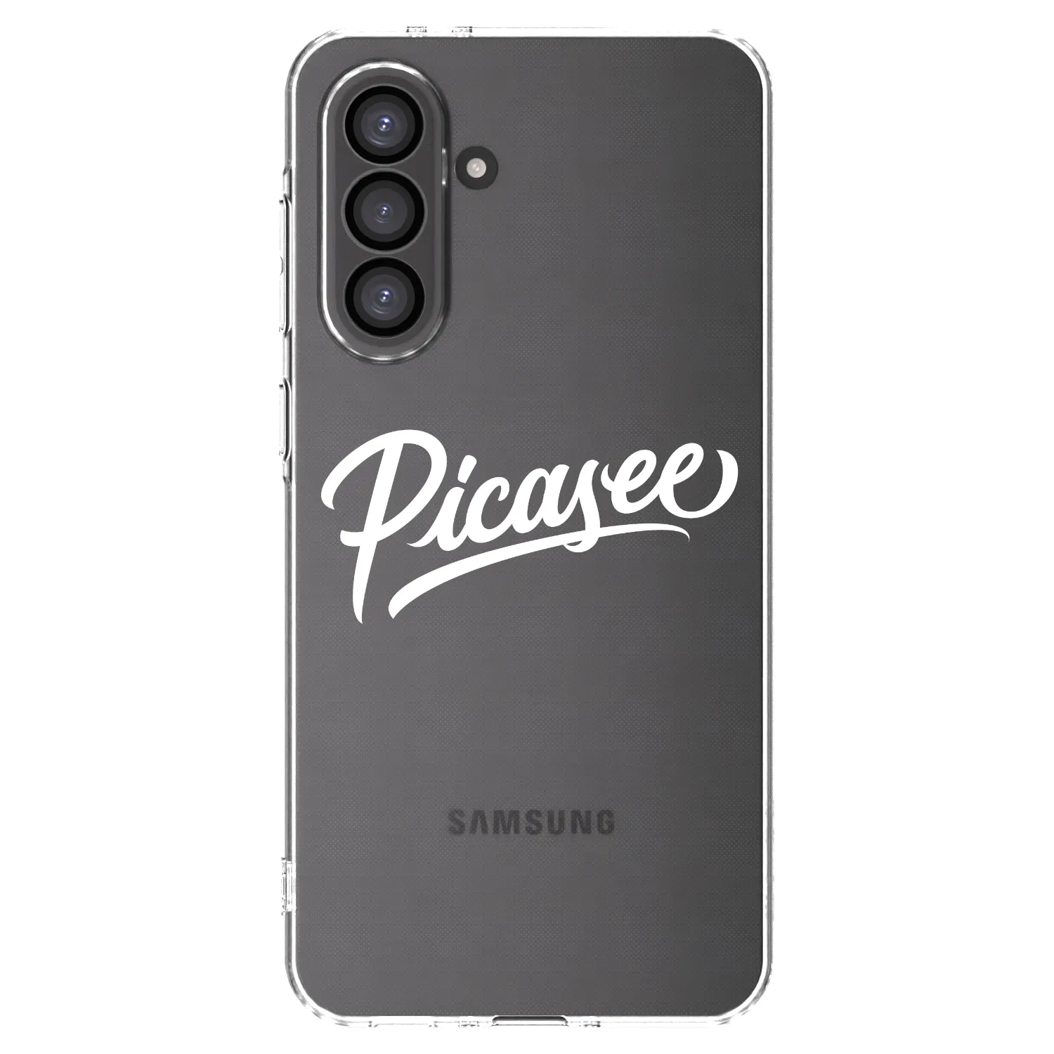 Picasee silikonový průhledný obal pro Samsung Galaxy A56 5G A566B - Picasee - old logo - white