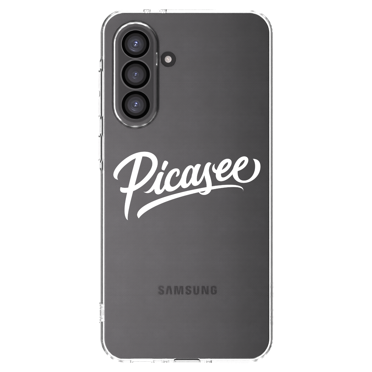 Picasee silikonový průhledný obal pro Samsung Galaxy A36 5G - Picasee - old logo - white