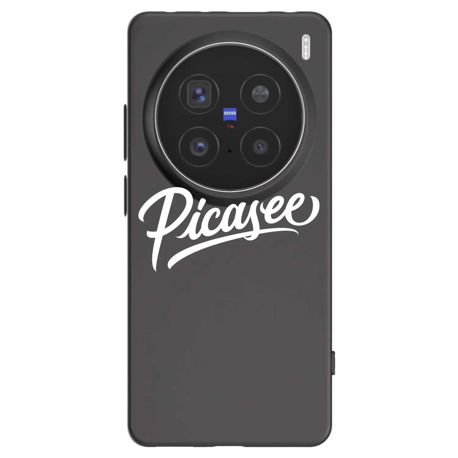 Picasee silikonový černý obal pro Vivo X200 Pro - Picasee - old logo - white