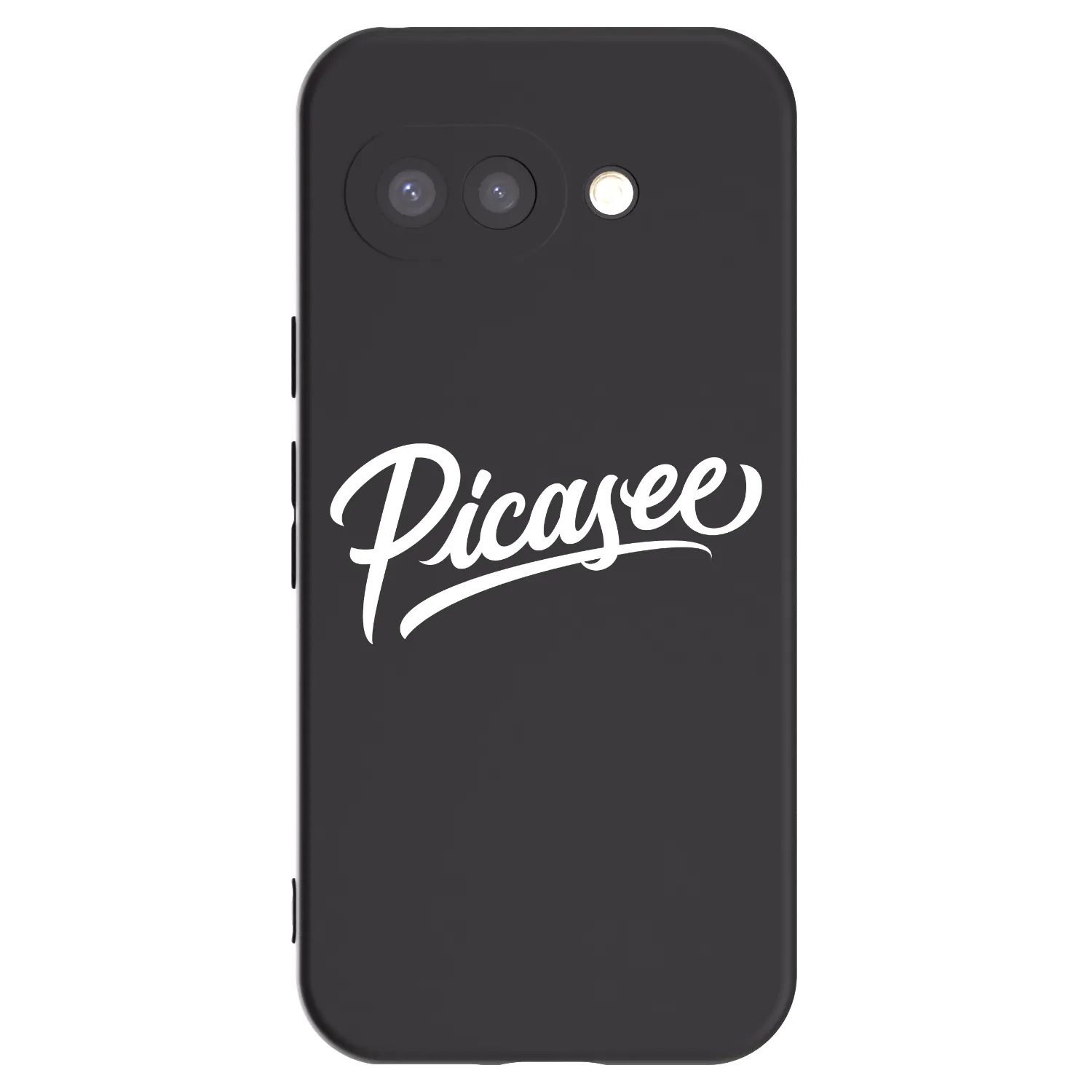 Picasee silikonový černý obal pro Google Pixel 9a - Picasee - old logo - white