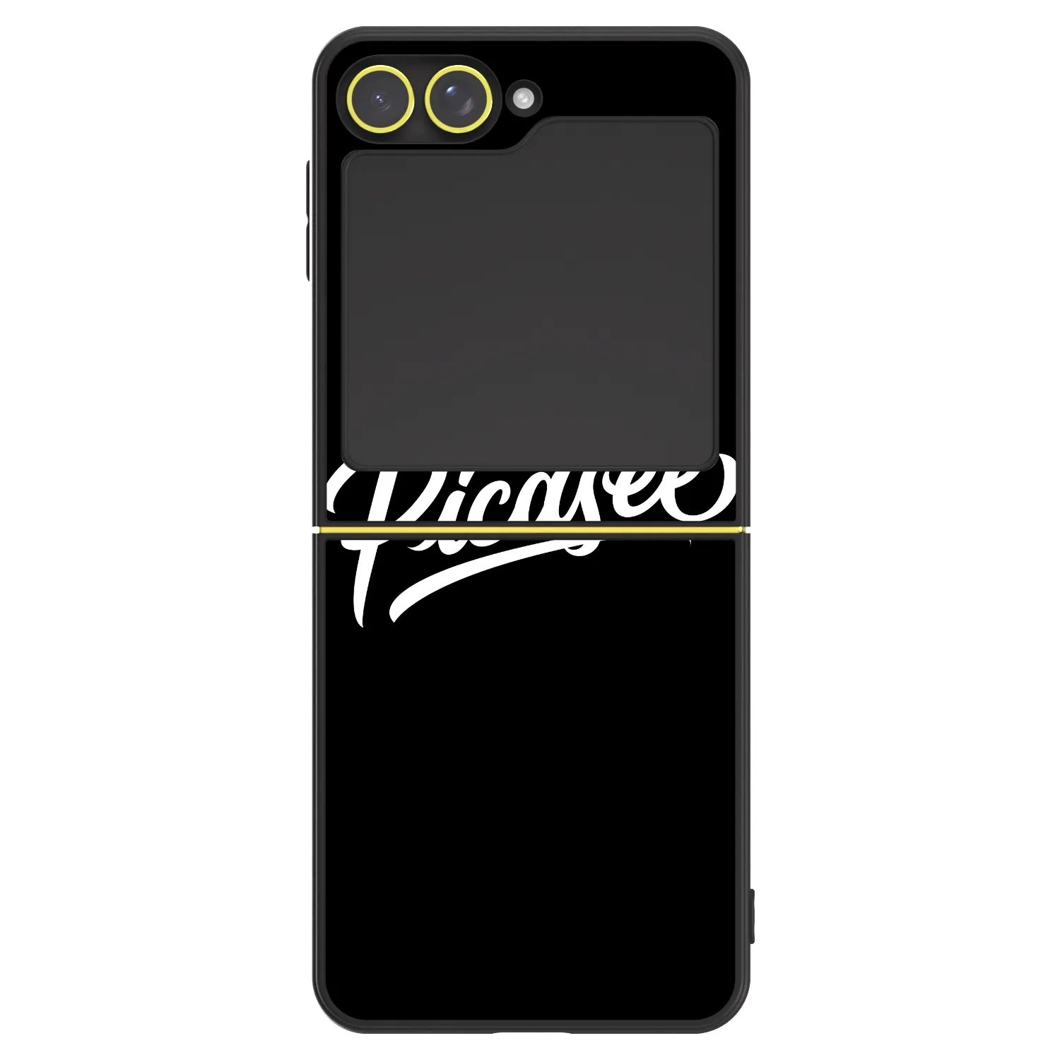 Picasee ULTIMATE CASE pro Samsung Galaxy Z Flip5 5G - Picasee - old logo - white