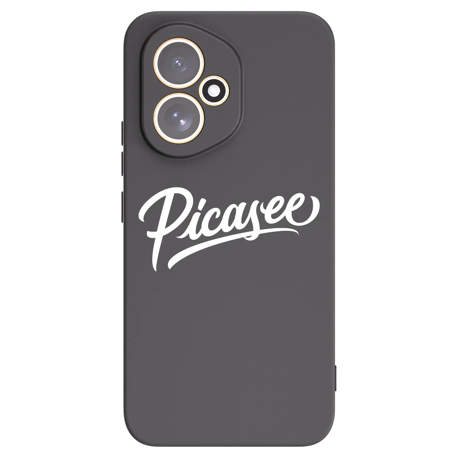 Picasee silikonový černý obal pro Honor 400 5G - Picasee - old logo - white