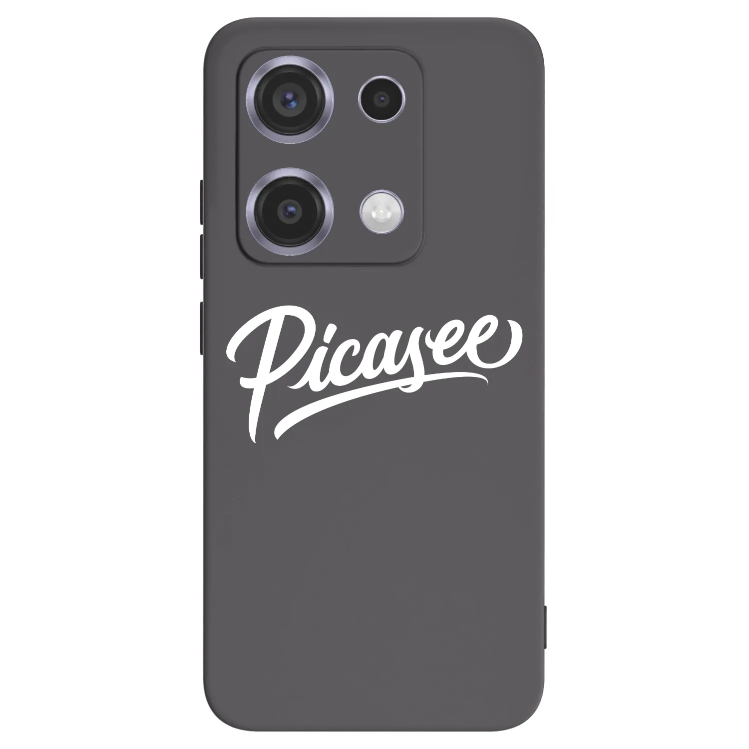 Picasee silikonový černý obal pro Xiaomi Redmi Note 14S - Picasee - old logo - white