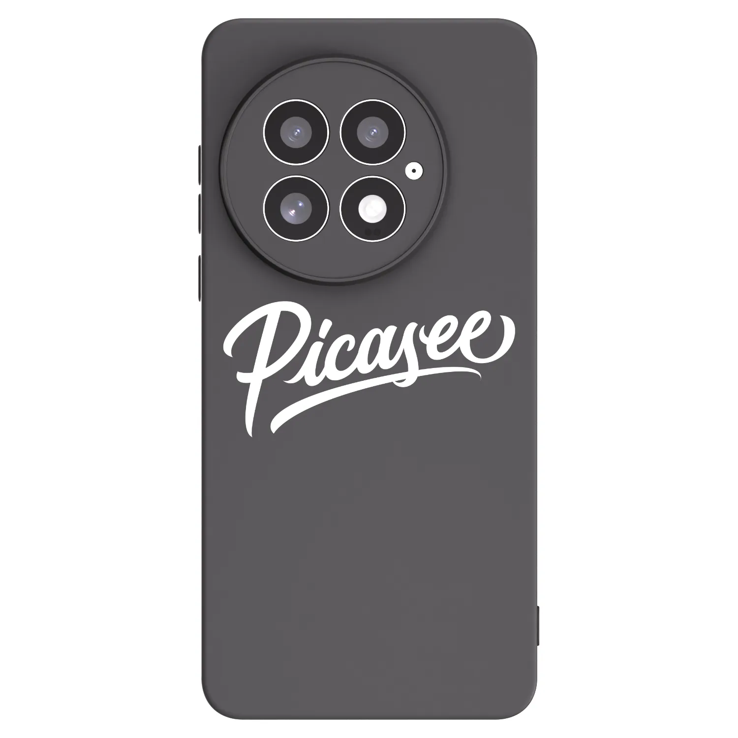 Picasee silikonový černý obal pro OnePlus 13 5G - Picasee - old logo - white