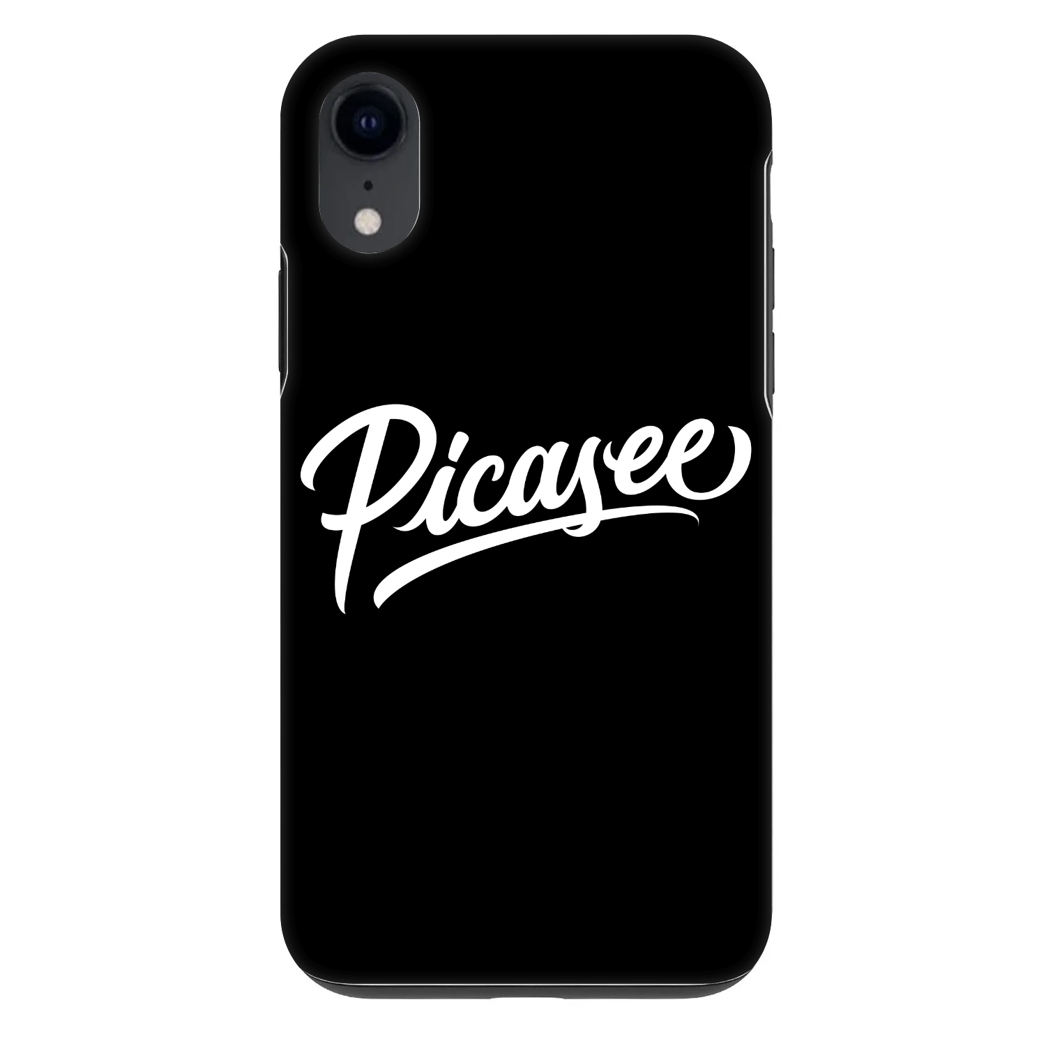 Picasee Fashion Case pro Apple iPhone XR - Picasee - old logo - white