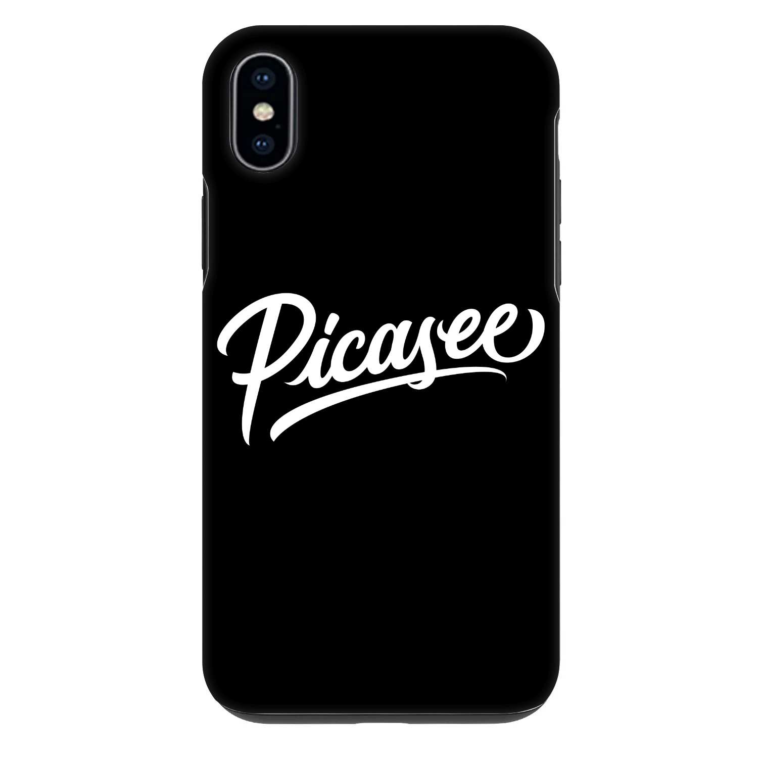 Picasee Fashion Case pro Apple iPhone XS Max - Picasee - old logo - white