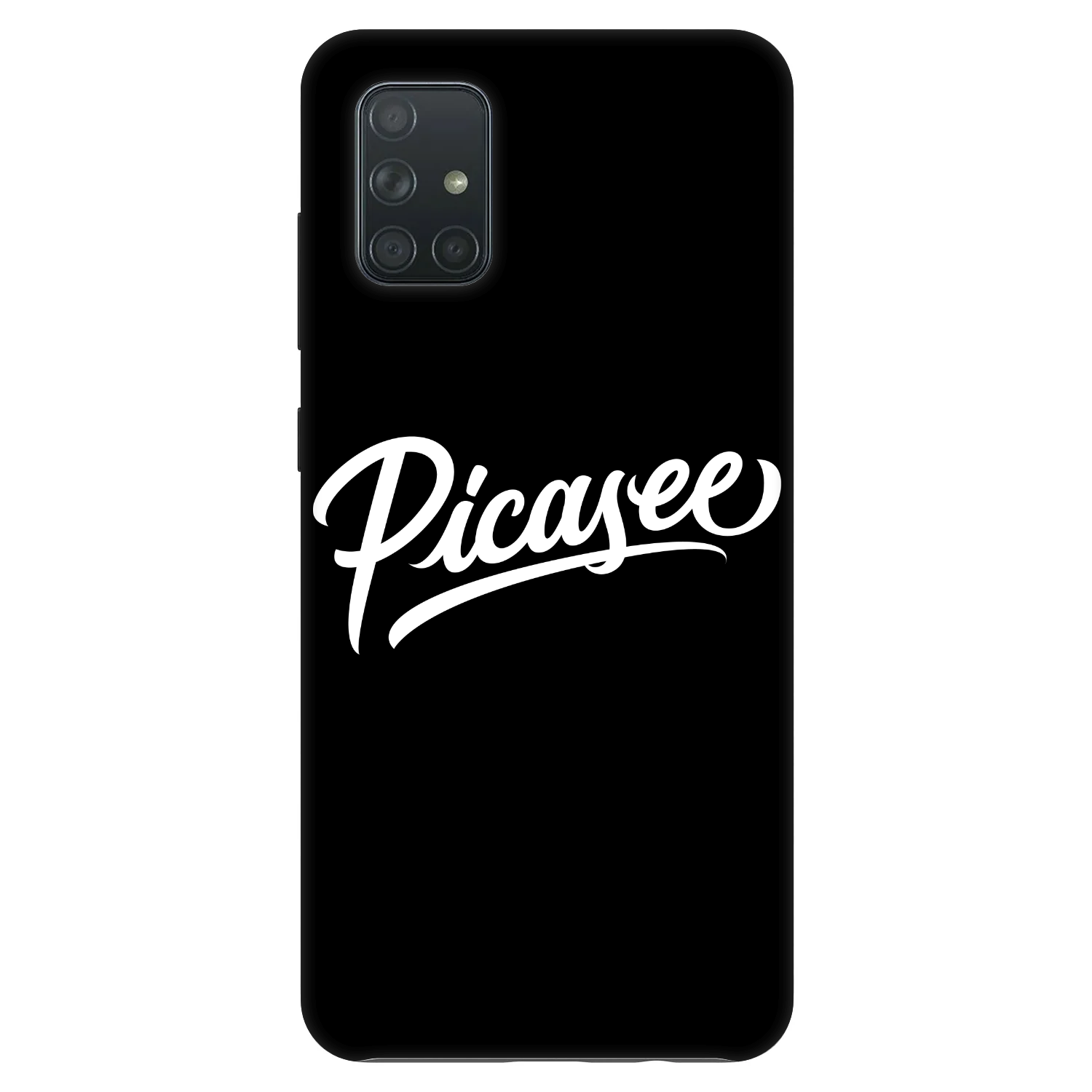 Picasee Fashion Case pro Samsung Galaxy A71 A715F - Picasee - old logo - white