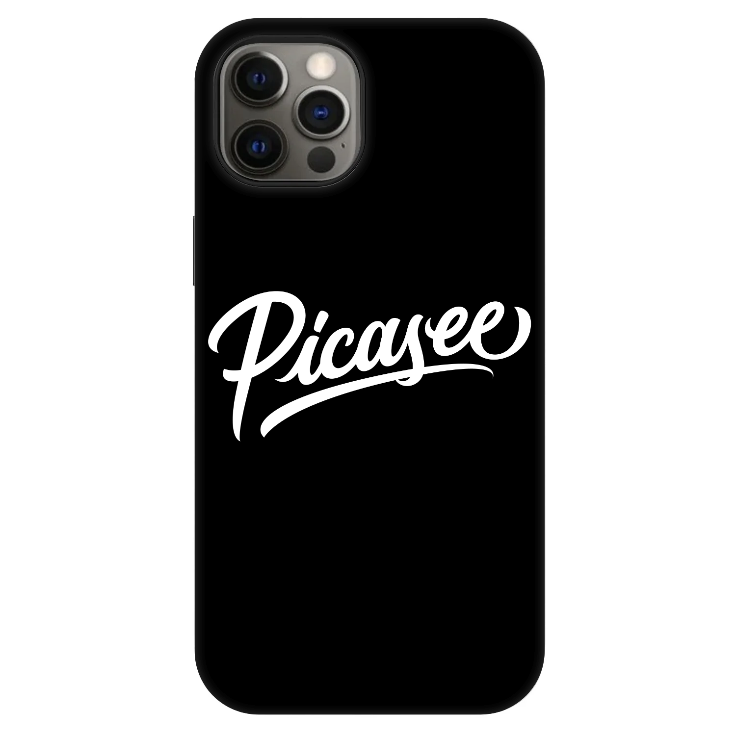 Picasee Fashion Case MagSafe Apple iPhone 12 Pro - Picasee - old logo - white