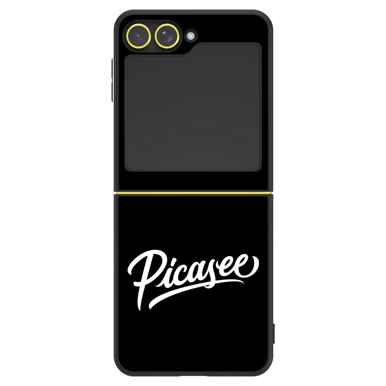 Picasee ULTIMATE CASE pro Samsung Galaxy Z Flip7 FE 5G - Picasee - old logo - white