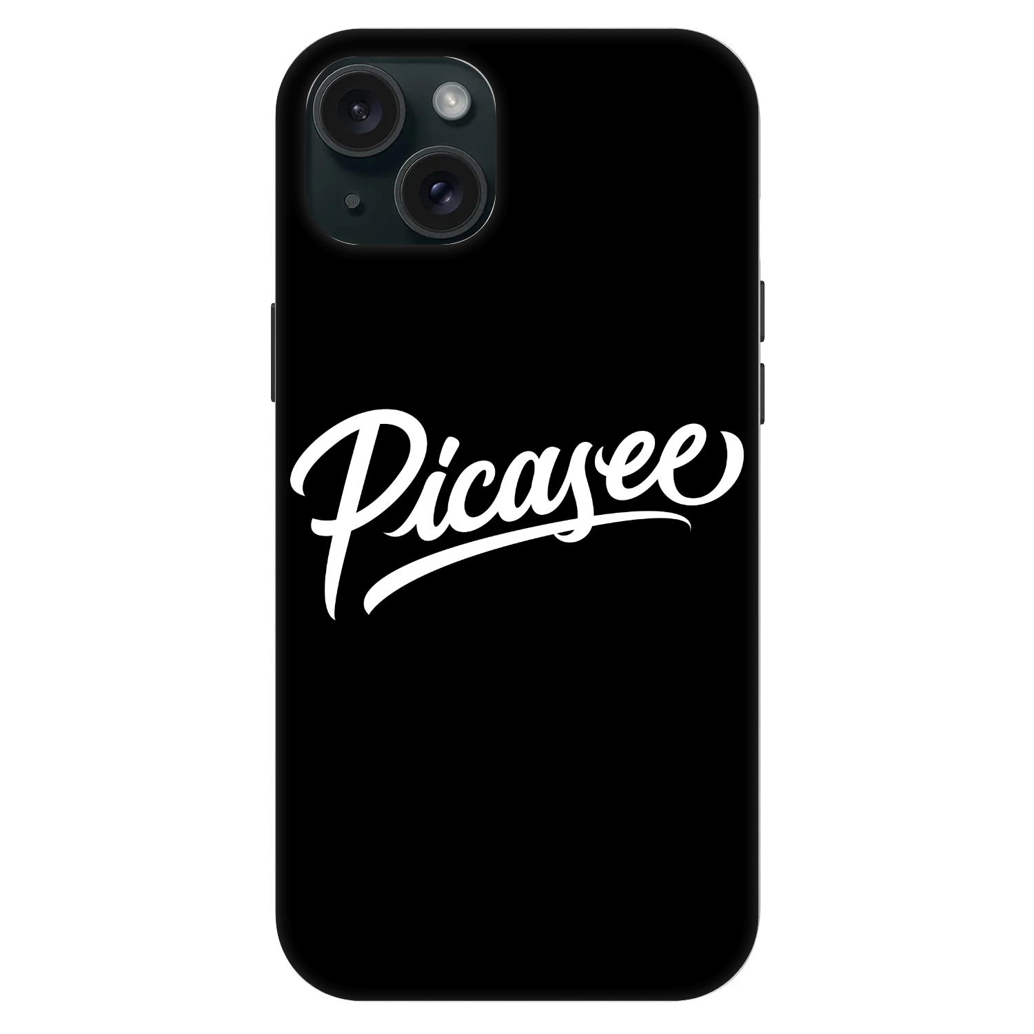 Picasee Fashion Case MagSafe Apple iPhone 15 Plus - Picasee - old logo - white