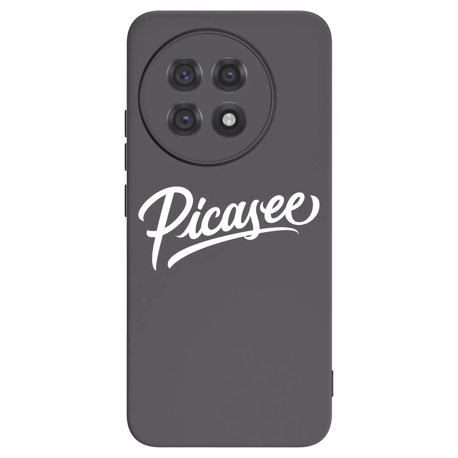 Picasee silikonový černý obal pro OnePlus 13R 5G - Picasee - old logo - white