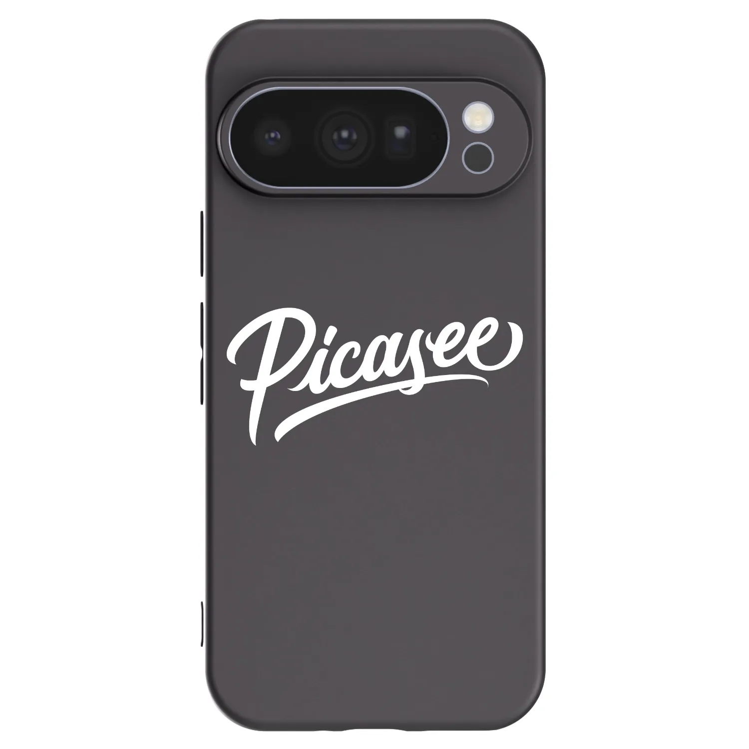 Picasee silikonový černý obal pro Google Pixel 10 Pro - Picasee - old logo - white