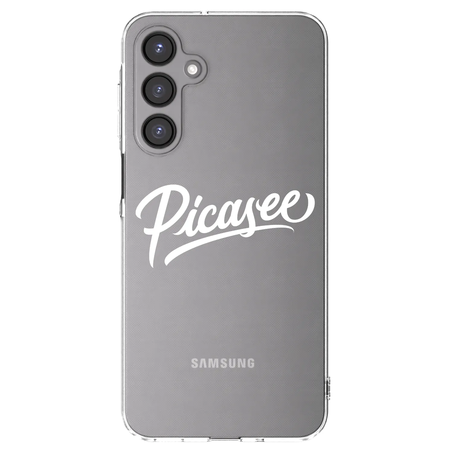 Picasee silikonový průhledný obal pro Samsung Galaxy A16 4G - Picasee - old logo - white
