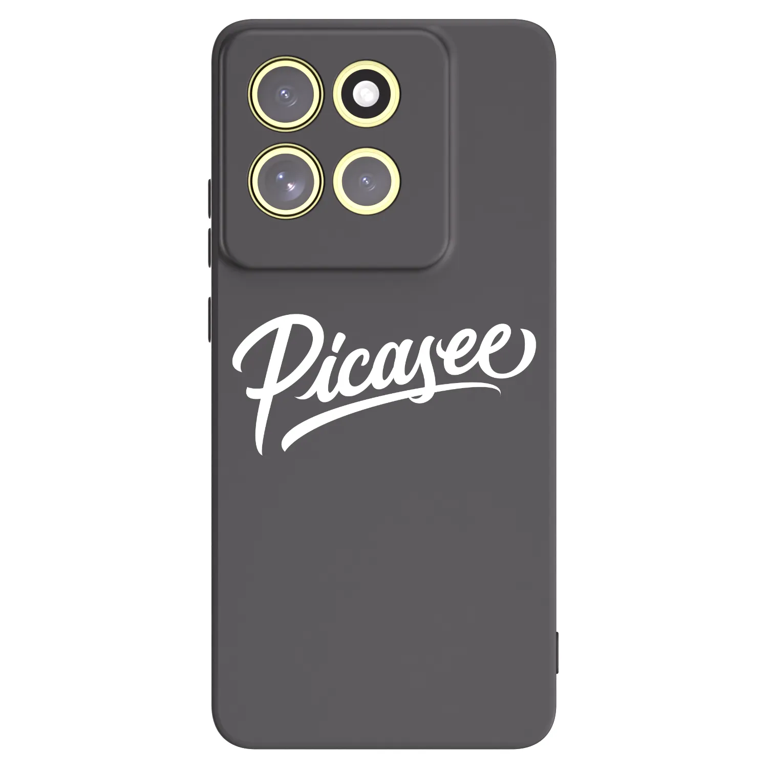 Picasee silikonový černý obal pro Motorola Moto G86 Power 5G - Picasee - old logo - white