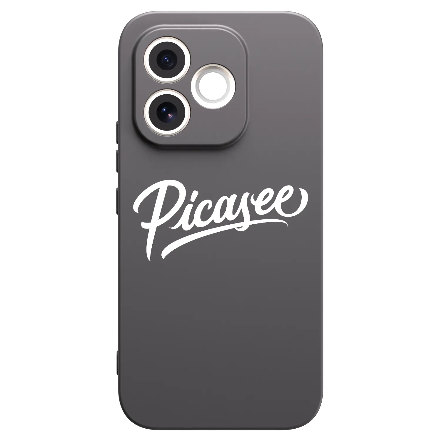 Picasee silikonový černý obal pro Honor 600 Lite - Picasee - old logo - white