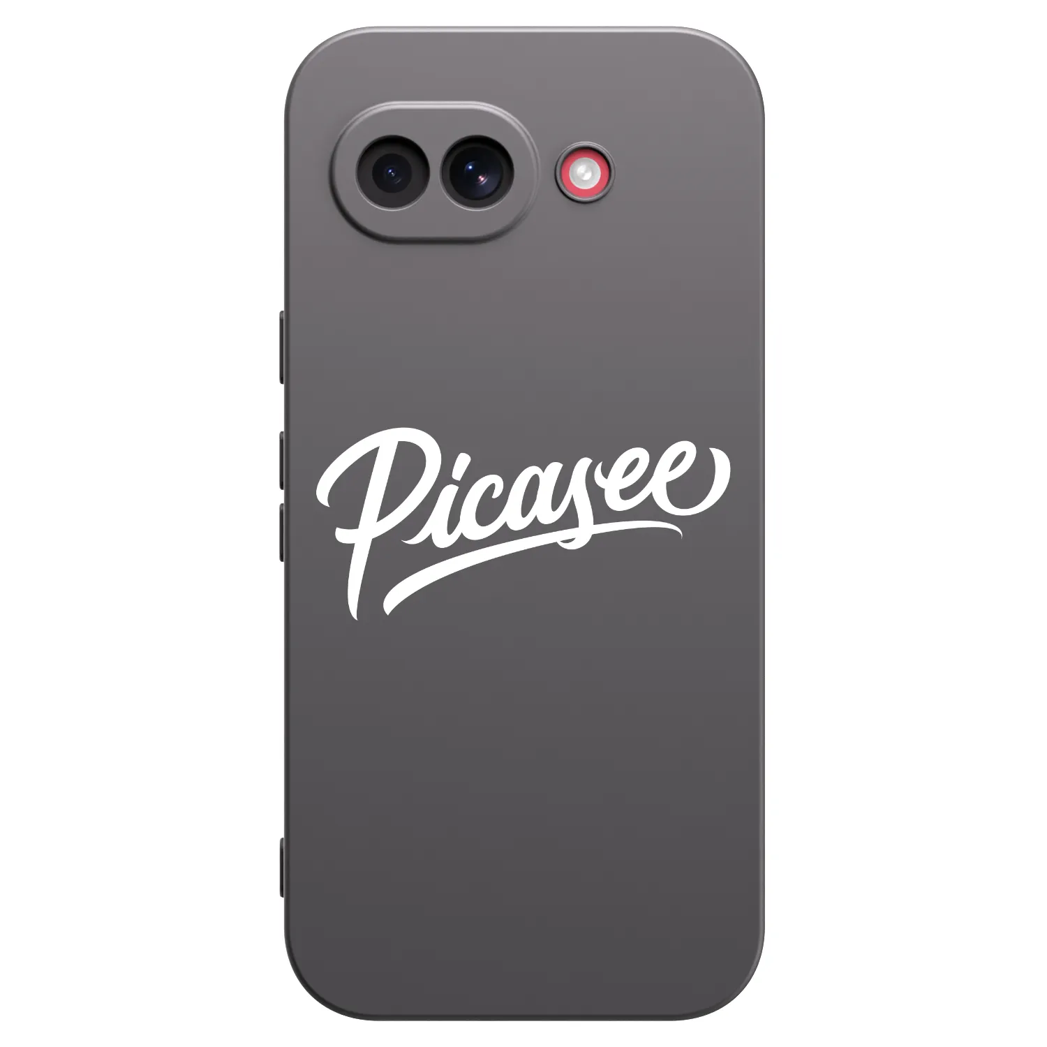 Picasee silikonový černý obal pro Google Pixel 10a - Picasee - old logo - white
