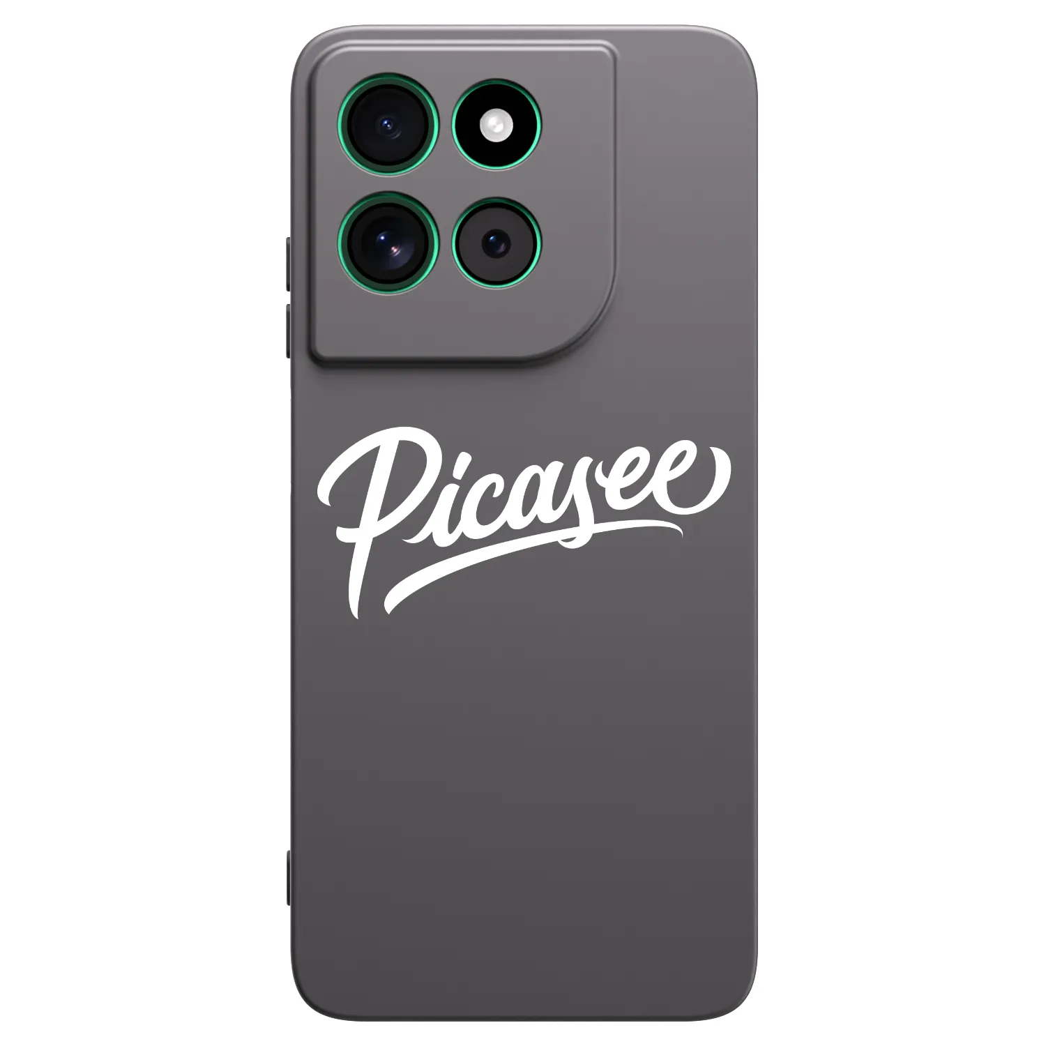 Picasee silikonový černý obal pro Motorola Moto G57 Power - Picasee - old logo - white