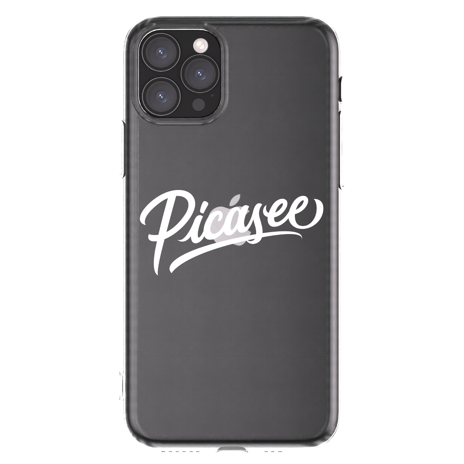 Picasee silikonový průhledný obal pro Apple iPhone 11 Pro - Picasee - old logo - white