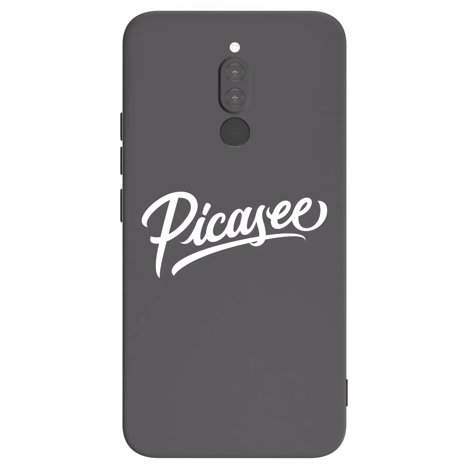 Picasee silikonový černý obal pro Xiaomi Redmi 8 - Picasee - old logo - white