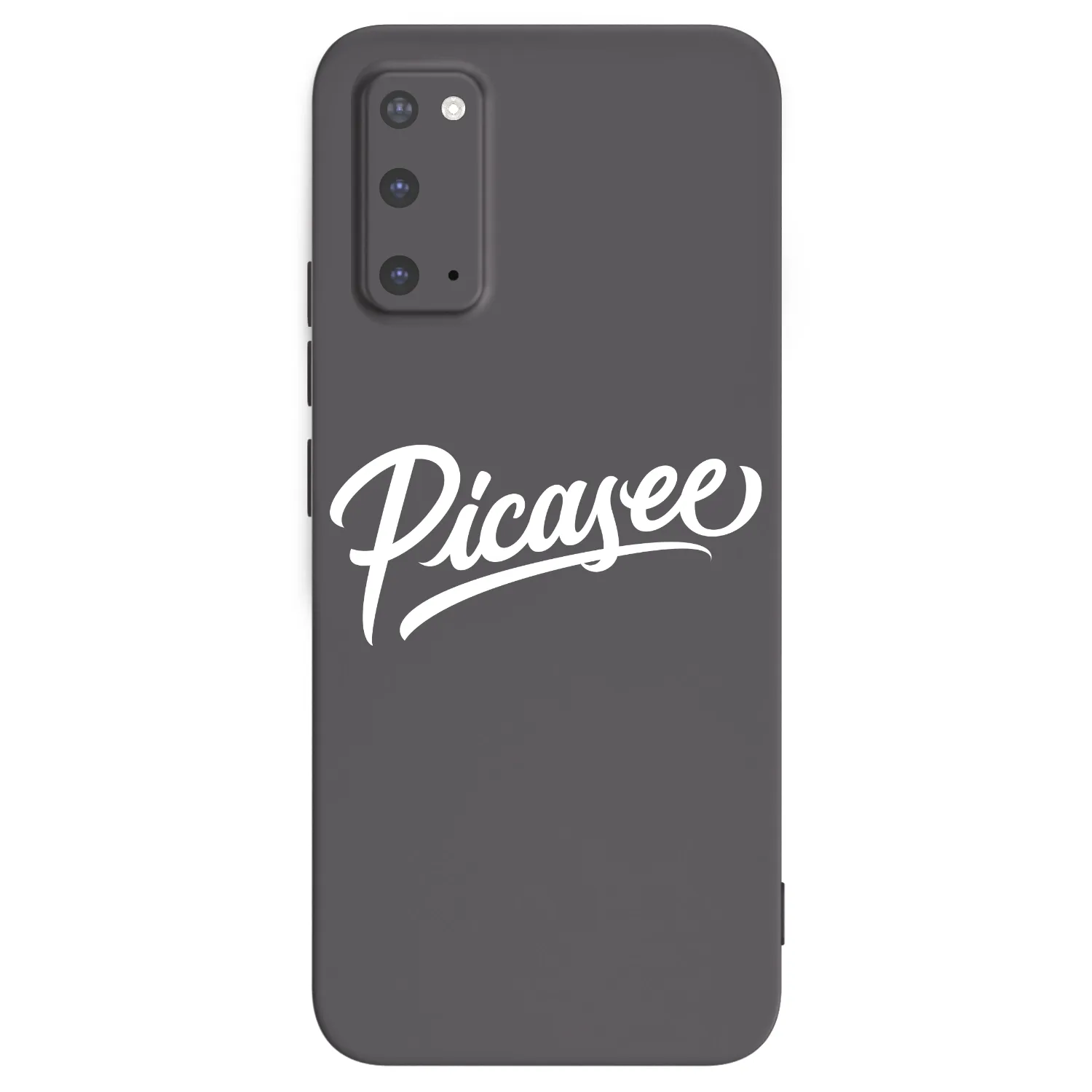 Picasee silikonový černý obal pro Samsung Galaxy S20 G980F - Picasee - old logo - white
