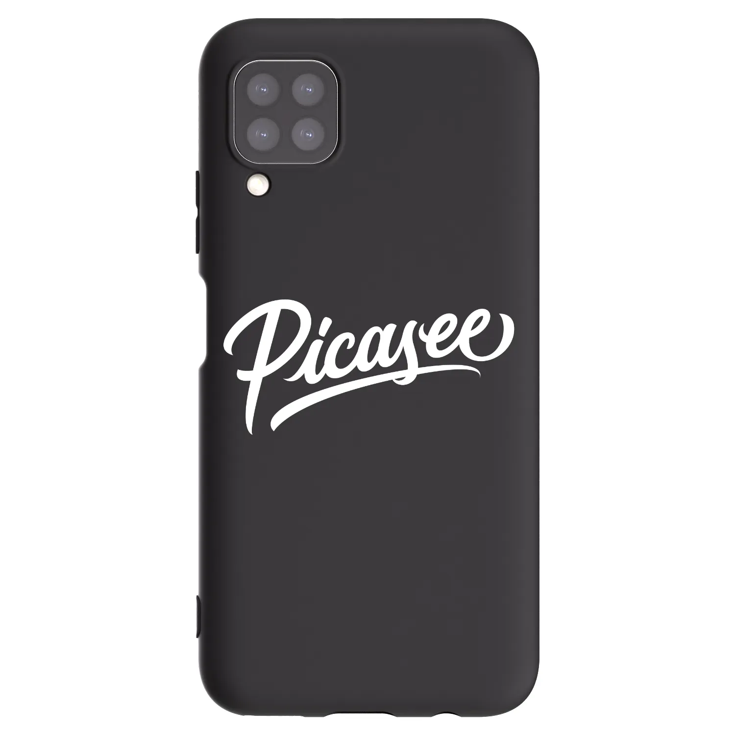 Picasee silikonový černý obal pro Huawei P40 Lite - Picasee - old logo - white