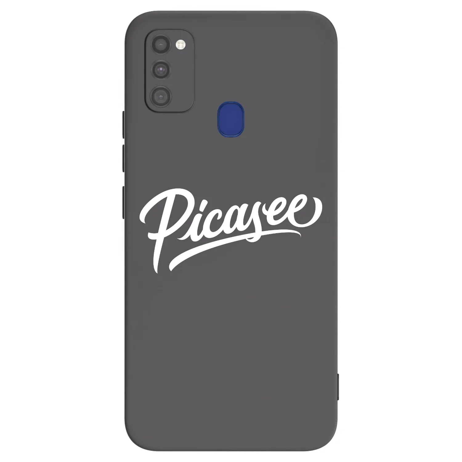 Picasee silikonový černý obal pro Samsung Galaxy M21 M215F - Picasee - old logo - white