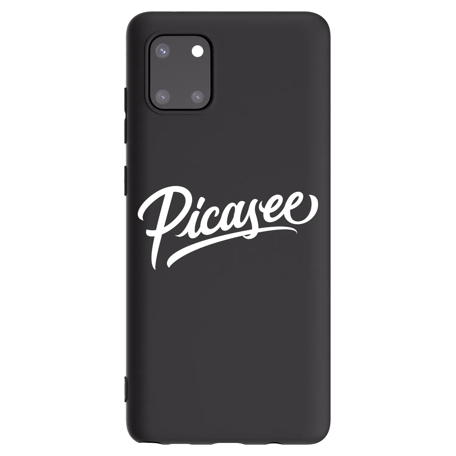 Picasee silikonový černý obal pro Samsung Galaxy Note 10 Lite N770F - Picasee - old logo - white