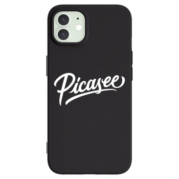 Picasee silikonový černý obal pro Apple iPhone 12 Pro - Picasee - old logo - white