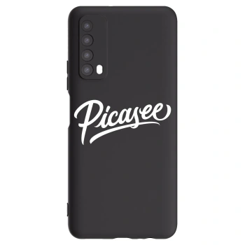 Picasee silikonový černý obal pro Huawei P Smart 2021 - Picasee - old logo - white