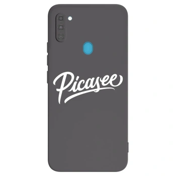 Obal pro Samsung Galaxy M11 - Picasee - old logo - white