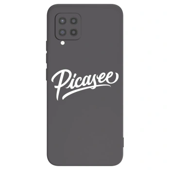 Picasee silikonový černý obal pro Samsung Galaxy A42 A426B - Picasee - old logo - white