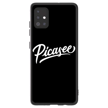 Picasee ULTIMATE CASE pro Samsung Galaxy A51 A515F - Picasee - old logo - white