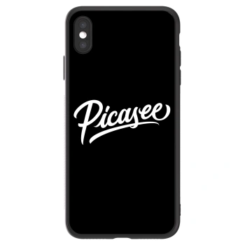 Picasee ULTIMATE CASE pro Apple iPhone XS Max - Picasee - old logo - white