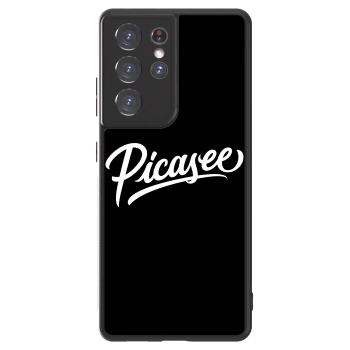 Picasee ULTIMATE CASE pro Samsung Galaxy S21 Ultra 5G G998B - Picasee - old logo - white