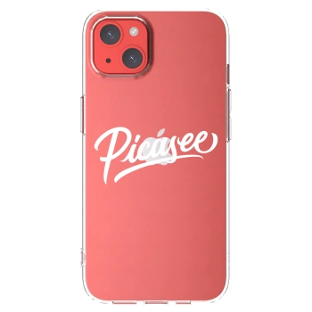 Picasee silikonový průhledný obal pro Apple iPhone 13 - Picasee - old logo - white