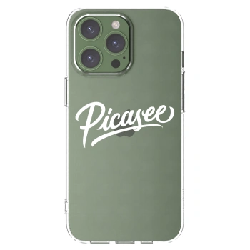 Picasee silikonový průhledný obal pro Apple iPhone 13 Pro - Picasee - old logo - white