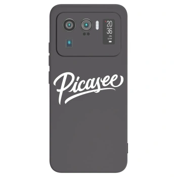 Picasee silikonový černý obal pro Xiaomi Mi 11 Ultra - Picasee - old logo - white