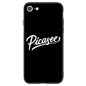Picasee ULTIMATE CASE pro Apple iPhone 8 - Picasee - old logo - white