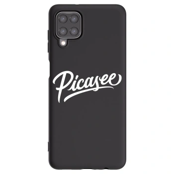 Picasee silikonový černý obal pro Samsung Galaxy M12 M127F - Picasee - old logo - white