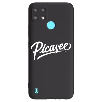 Obal pro Realme C21 - Picasee - old logo - white
