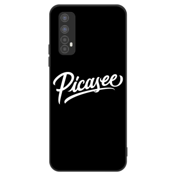 Obal pro Realme 7 - Picasee - old logo - white