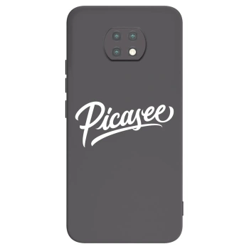 Picasee silikonový černý obal pro Xiaomi Redmi Note 9T - Picasee - old logo - white