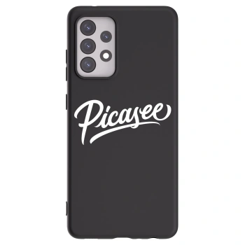 Picasee silikonový černý obal pro Samsung Galaxy A52s 5G A528B - Picasee - old logo - white
