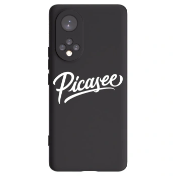 Picasee silikonový černý obal pro Honor 50 5G - Picasee - old logo - white