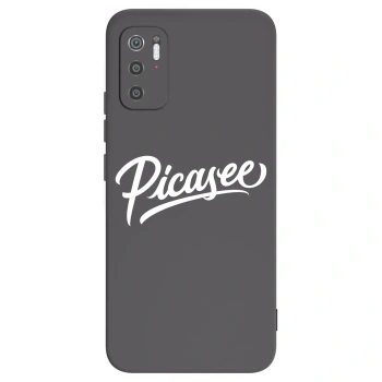 Picasee silikonový černý obal pro Xiaomi Poco M3 Pro 5G - Picasee - old logo - white