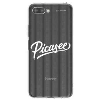 Obal pro Honor 10 - Picasee - old logo - white