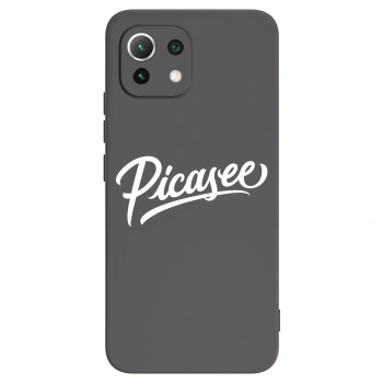 Picasee silikonový černý obal pro Xiaomi 11 Lite 5G NE - Picasee - old logo - white