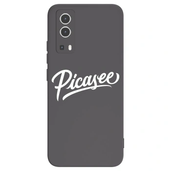 Picasee silikonový černý obal pro Vivo Y72 5G - Picasee - old logo - white